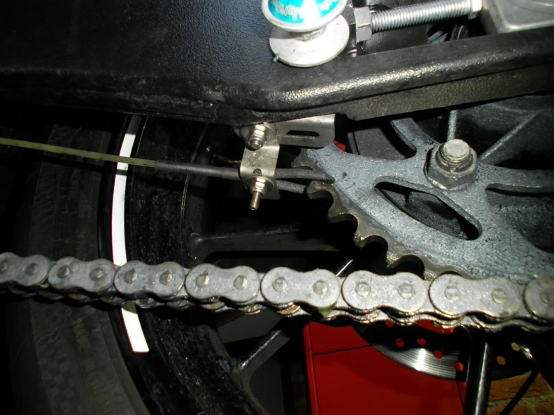 Another view of the nozzle.
the bracket is attached to the protruding spool (bobbin) bolt. nozzle_spool (Large).JPG