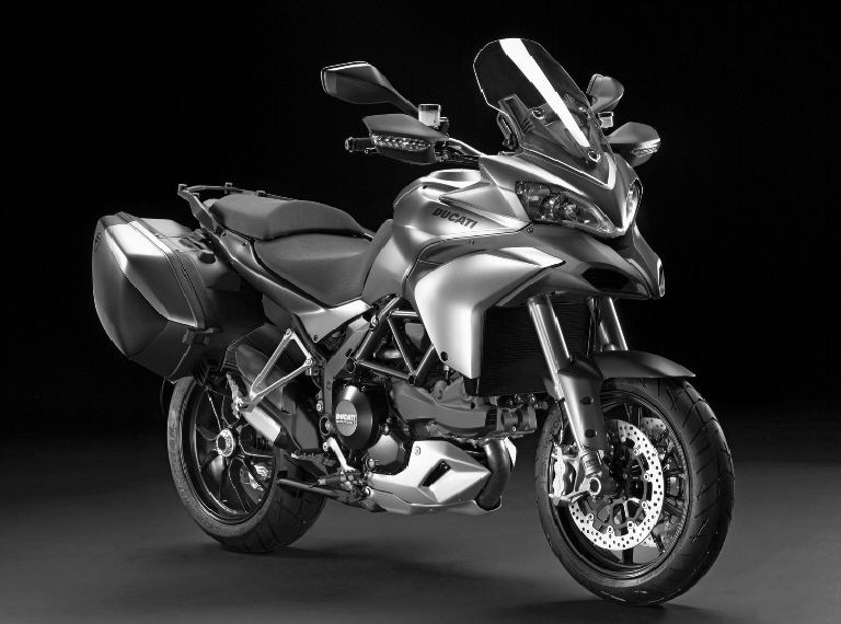 Ducati Multistrada 1200 greyscale